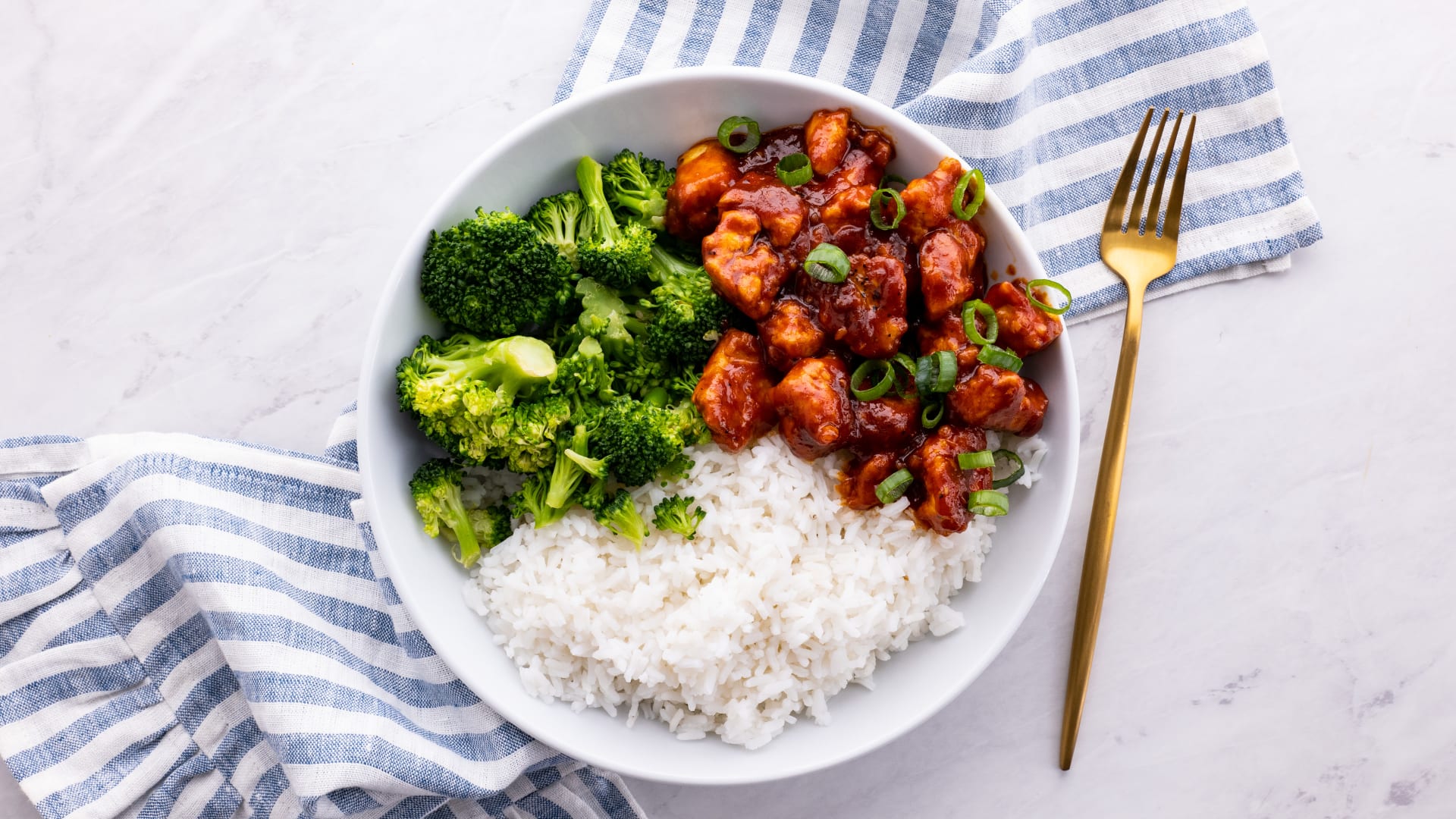 Gochujang Tofu and Rice Bowls - Dishing Out Health