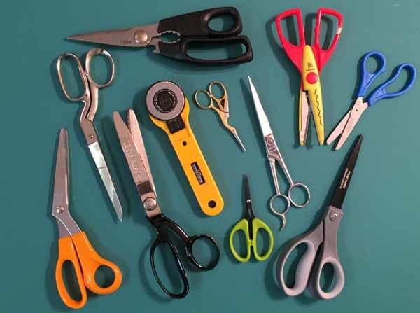 Handi Stitch Fabric Scissors 10 Inch - Sewing Scissors for Fabric Cutting  and Yarn Thread Snipper - Heavy Duty Scissor - Tailor Shears Multipurpose -  Craft Scissors for Cutting Clothes Leather Denim
