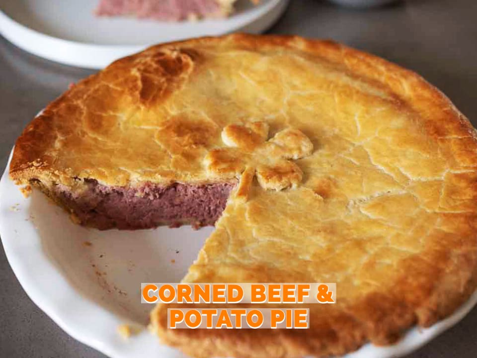 British Corned Beef and Potato Pie