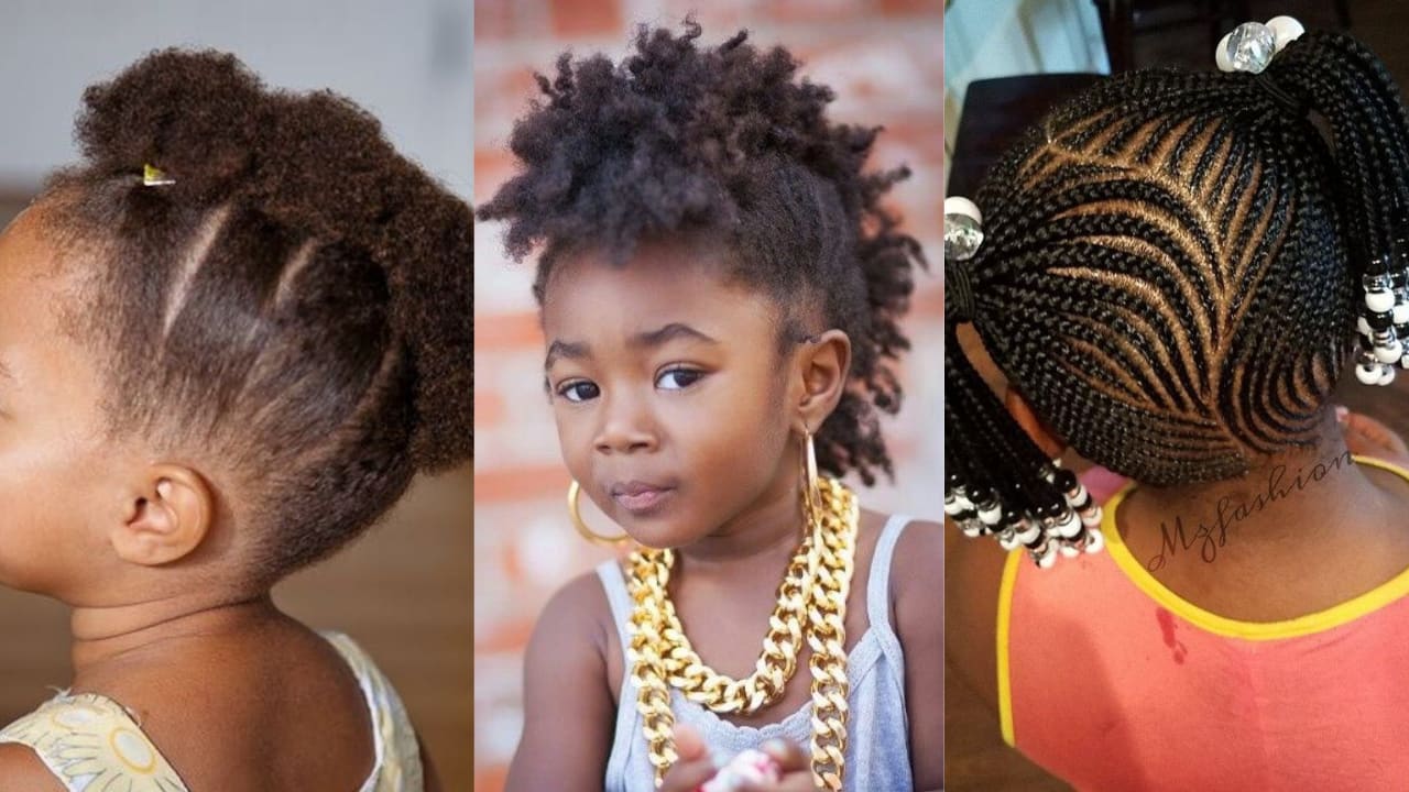 Natural Hairstyles for Kids with Short Hair 2020 : Kids Hairstyles Ideas
