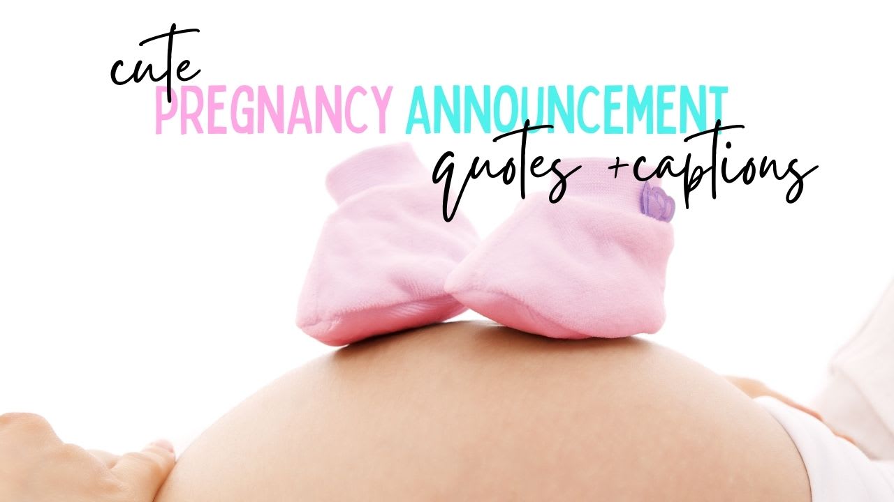 Creative Pregnancy Announcement Captions, Quotes and Photos For Social  Media – Cenzerely Yours