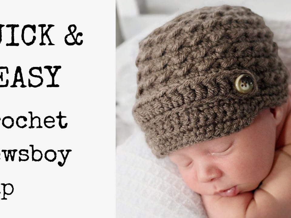 Tiny Textures Newsboy Cap