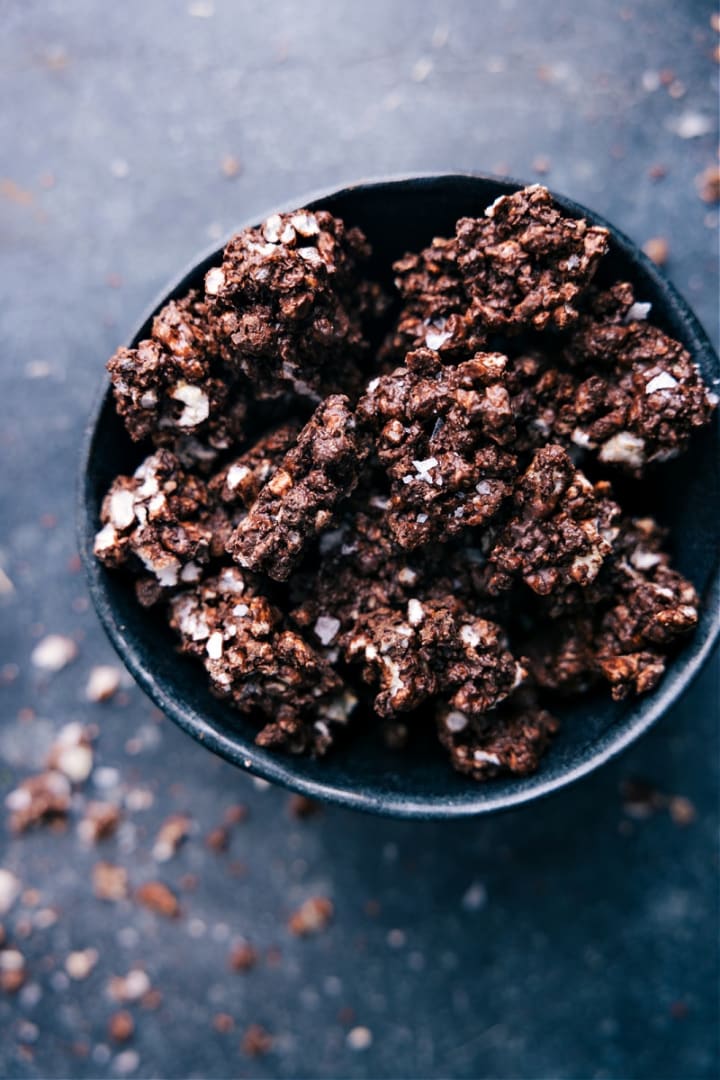 Buttercrunch Candy (Peanut Butter and Chocolate) - Chelsea's Messy Apron