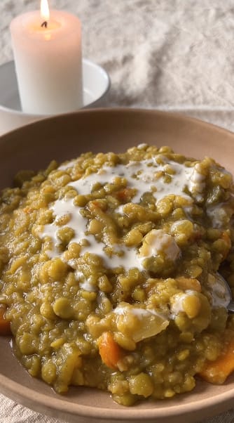 Vegan split pea soup: Cozy & comforting classic - Cadry's Kitchen