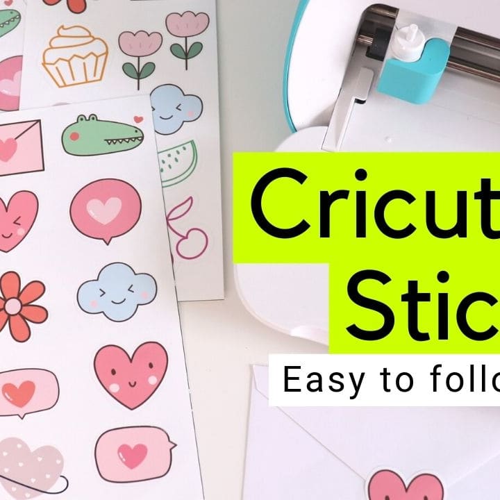 How to Make Waterproof Cricut Print Then Cut Stickers - Creative Ramblings