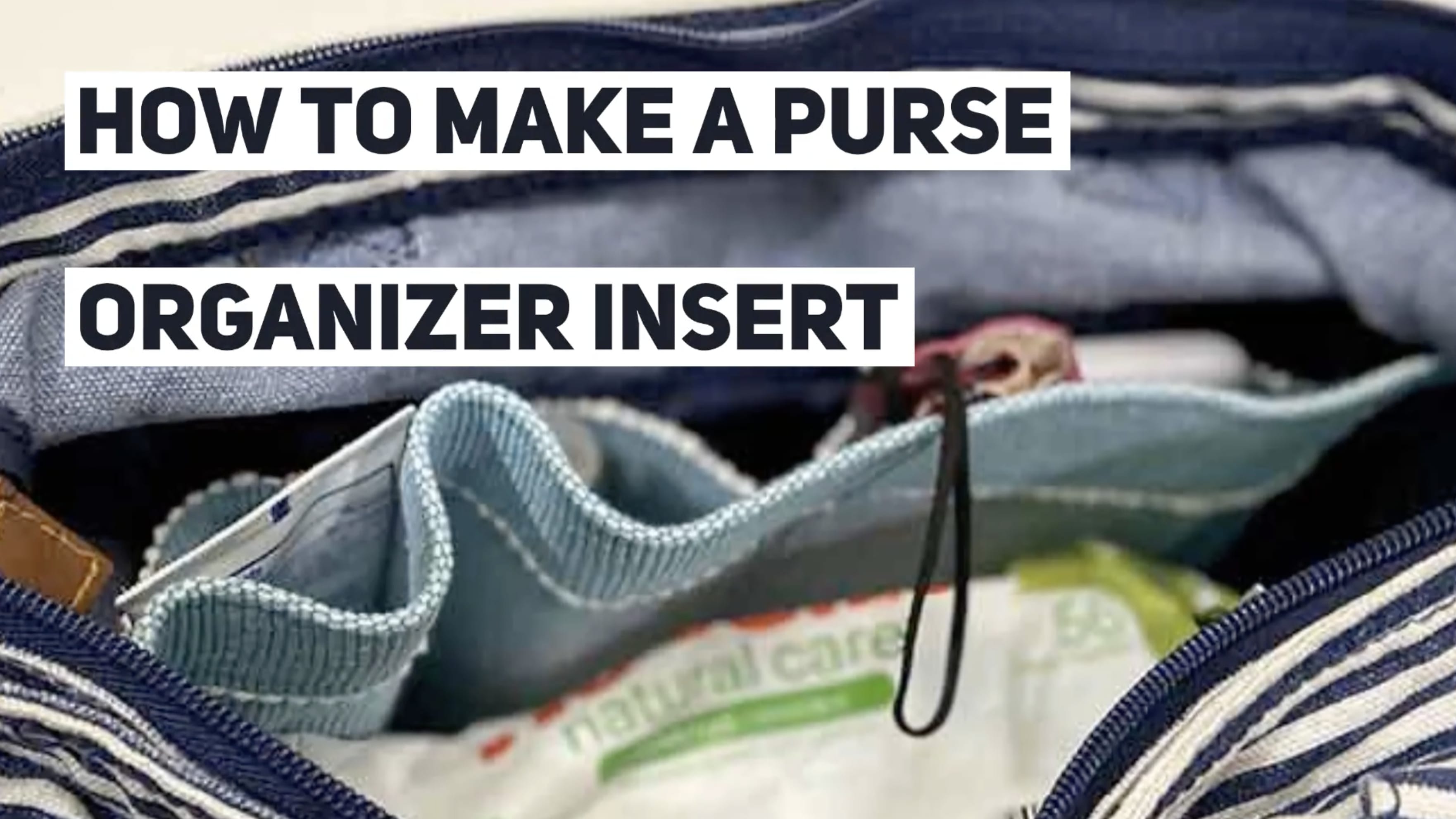 How To Make A DIY Purse Organizer Insert From A Hot Pad! – Practically  Functional