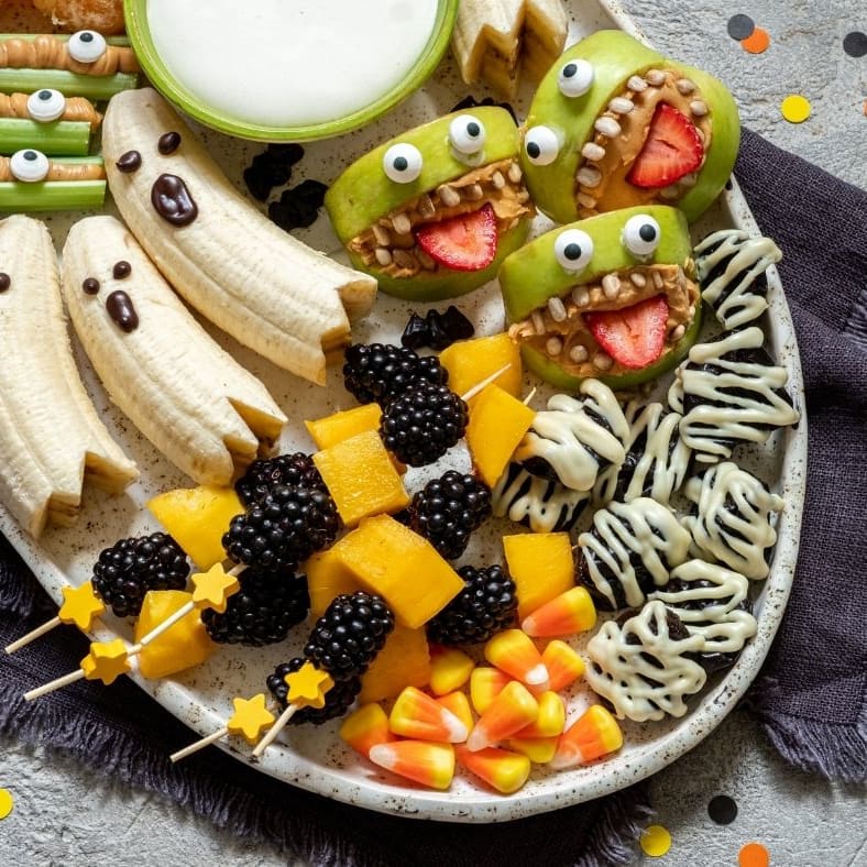 Super Cute & Healthy Halloween Snacks For Kids