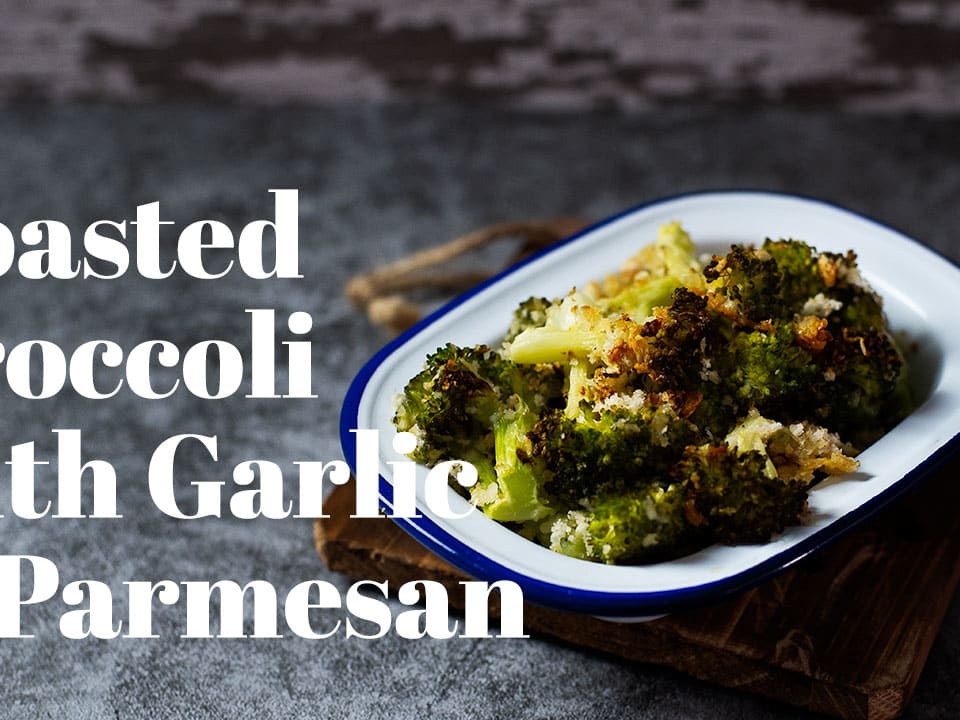 Garlic parmesan roasted online broccoli