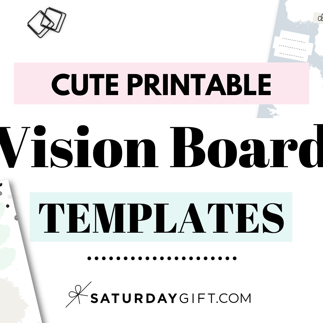 Printable Vision Board Kit