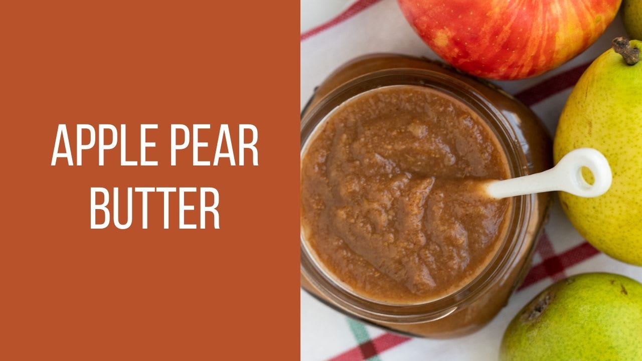 Apple pear deals butter instant pot