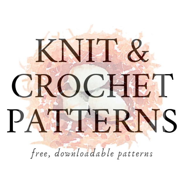 Knit & Crochet Patterns and Tips · Nourish and Nestle