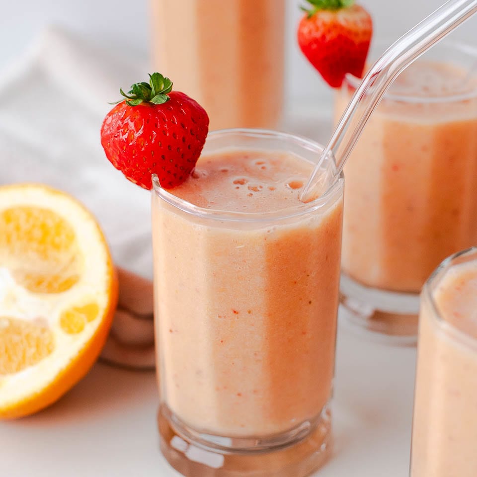 Vitamin C Smoothie Recipe Citrus Strawberry Banana