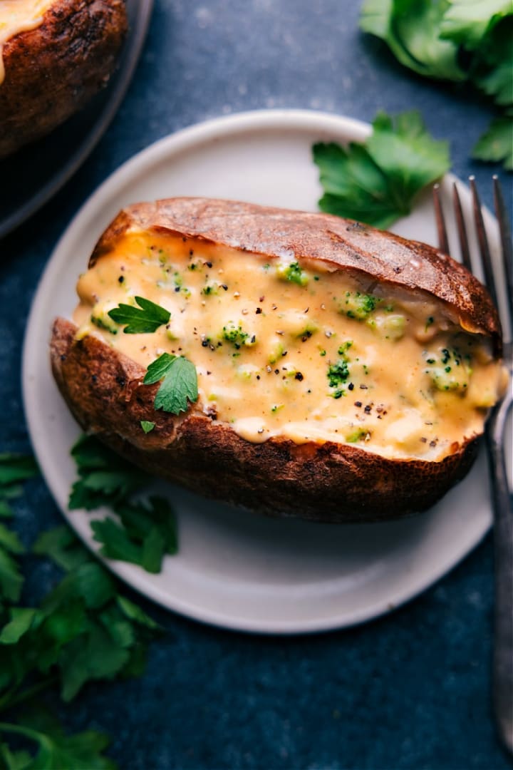 Yummy Can Potatoes Baked Potato Quick Cooking from Your Microwave