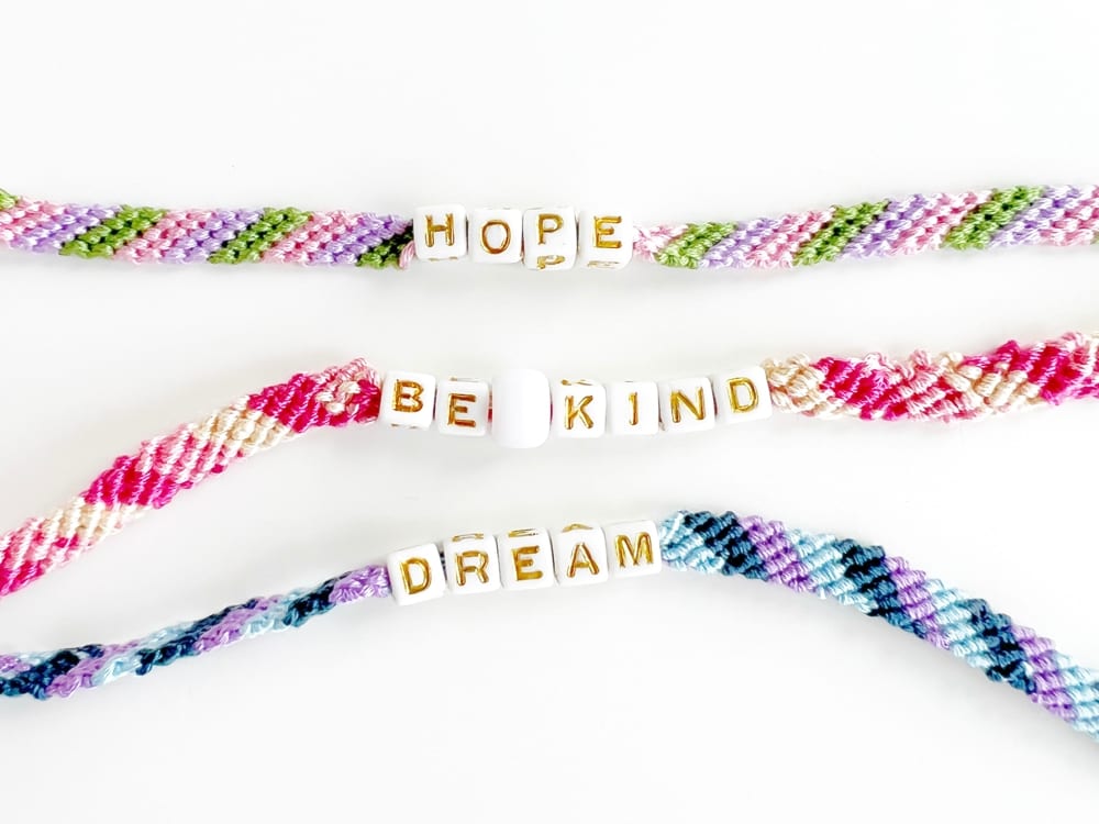 14 Best Friendship Bracelet Strings for Beginners - Cool Kids Crafts