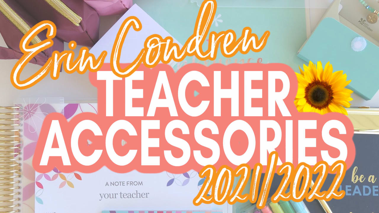 2021 Erin Condren Teacher Planner Accessories - Almost Practical