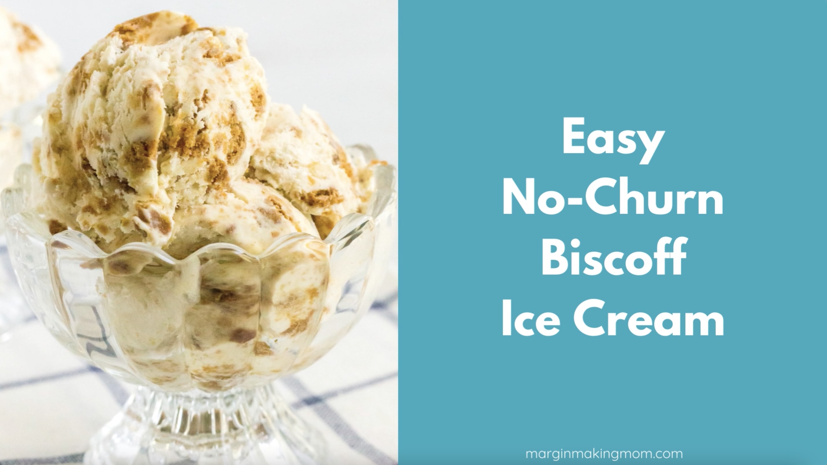Ninja Creami Easy Biscoff Ice Cream