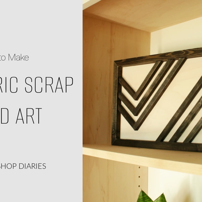Simple Scrap Wood Curtain Rod Brackets - Houseful of Handmade