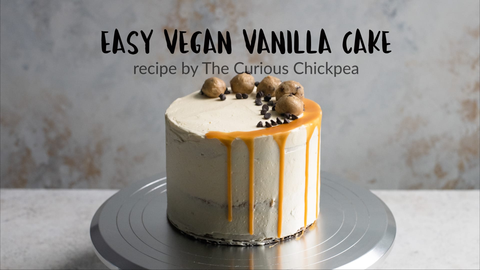 Vegan lemon drizzle - Vegan cake recipes