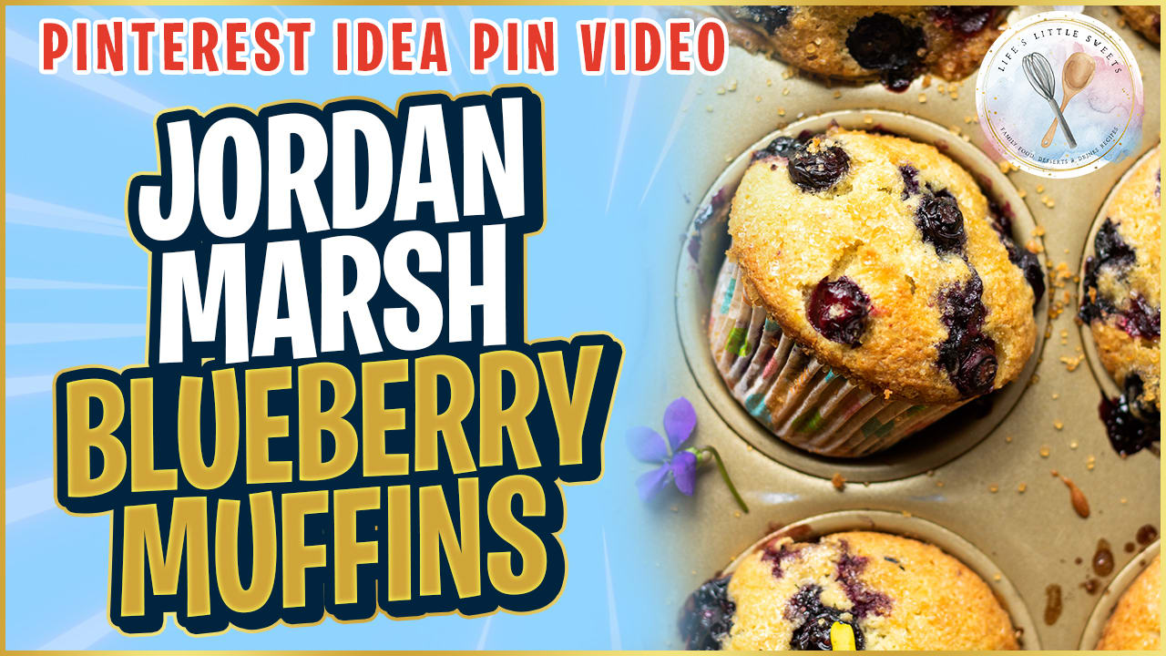 Jordan Marsh's Blueberry Muffins - Muffin Tops - Friends Food Family