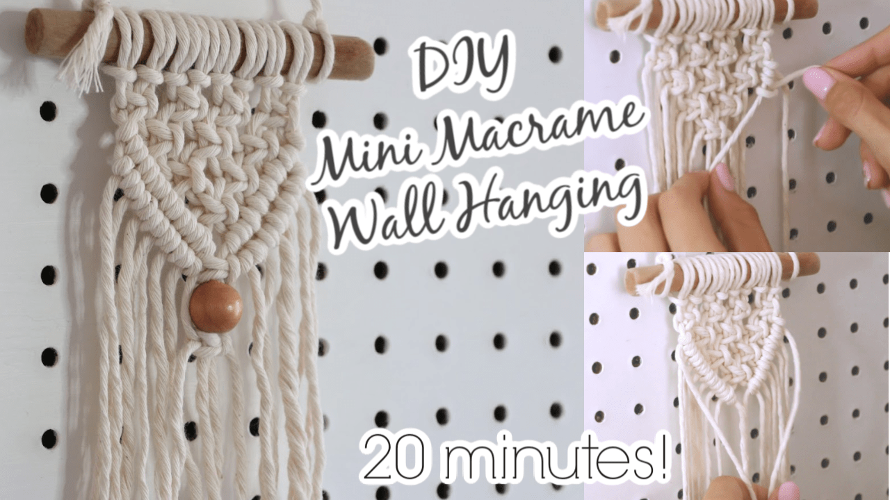 How to Hang Your Macrame Wall Hangings