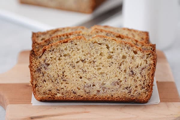 Banana Bread without a Loaf Pan - Elle & Pear