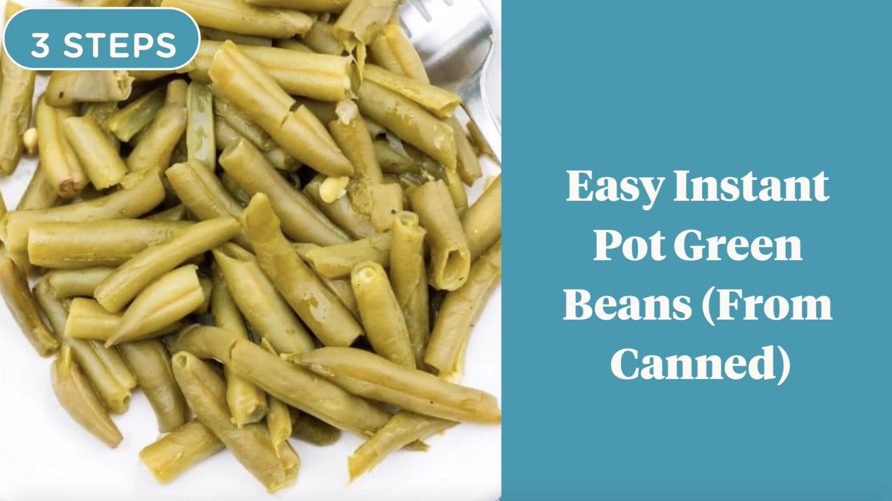 How to Cook Canned Green Beans in the Instant Pot