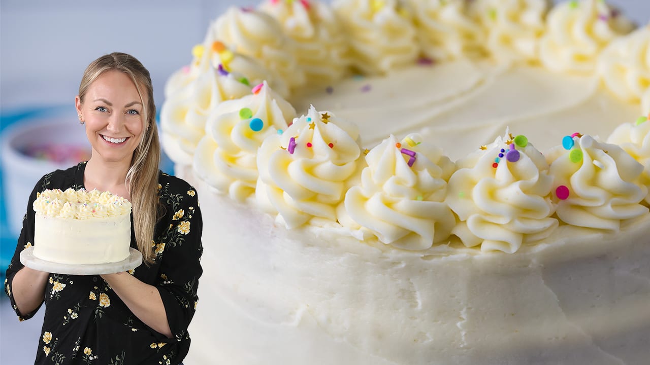 10 Cake Decorating Techniques MasterCourse | British Girl Bakes