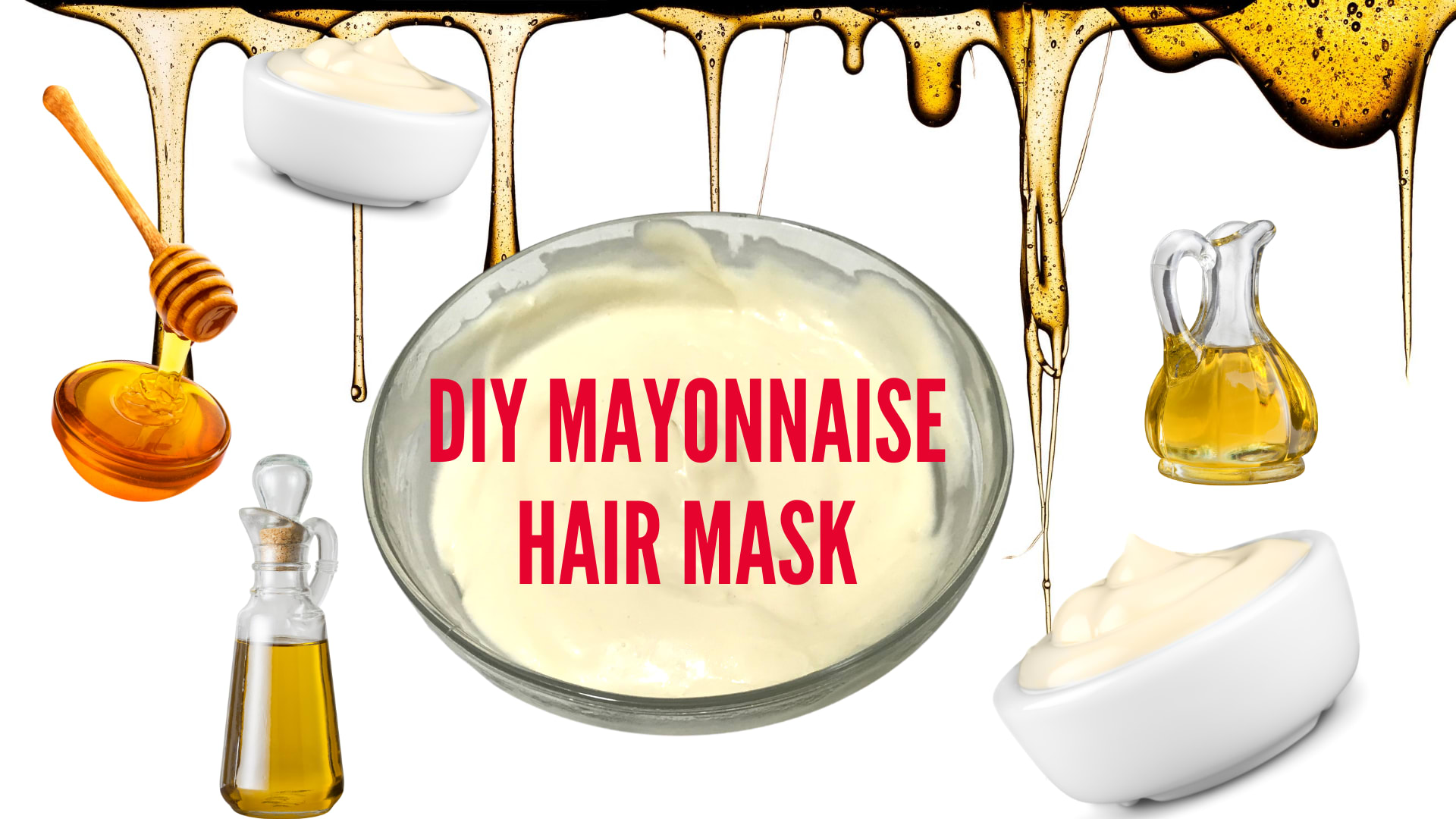 DIY Mayonnaise Hair Mask - Curly Girl Swag