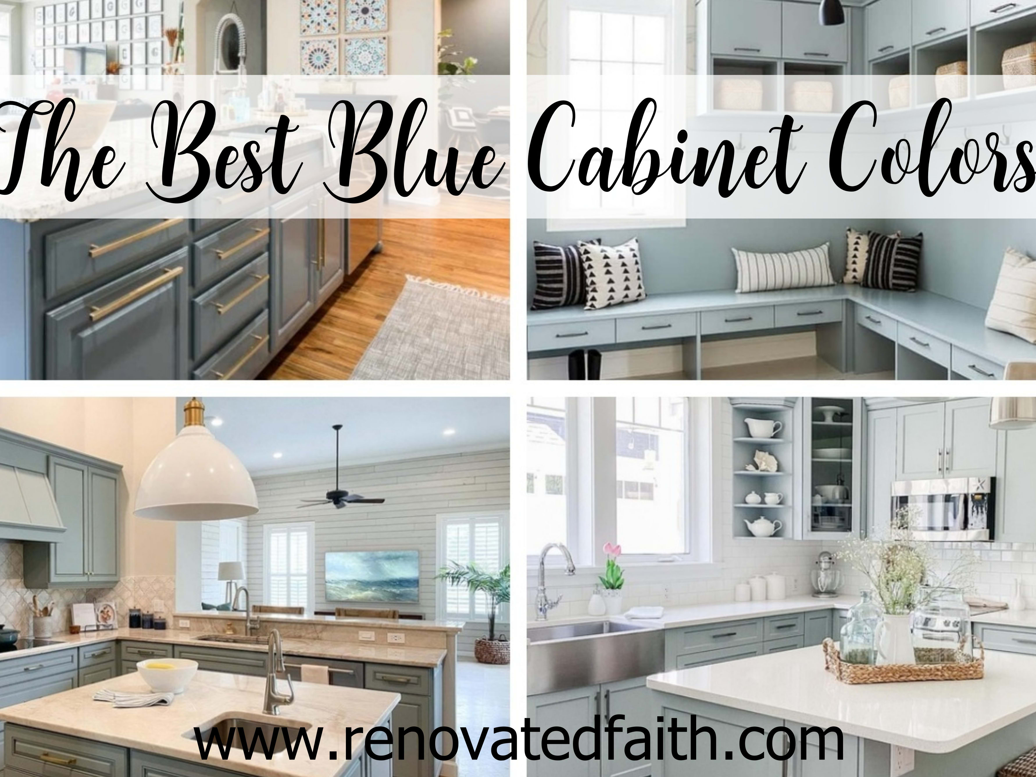 Warm Blue Kitchen Cabinets: Adding a Cozy and Cool Touch to Your Home ...
