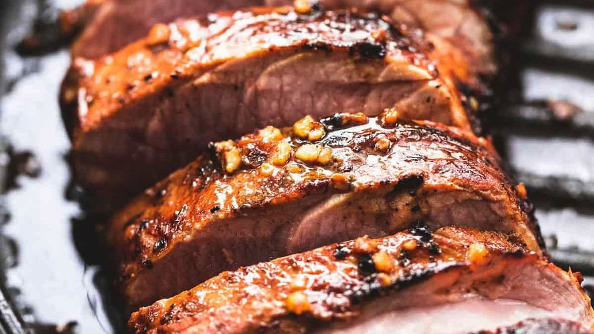Best Ever Healthy Grilled Pork Tenderloin