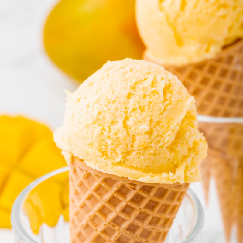 Best mango ice cream recipe sale with ice cream maker