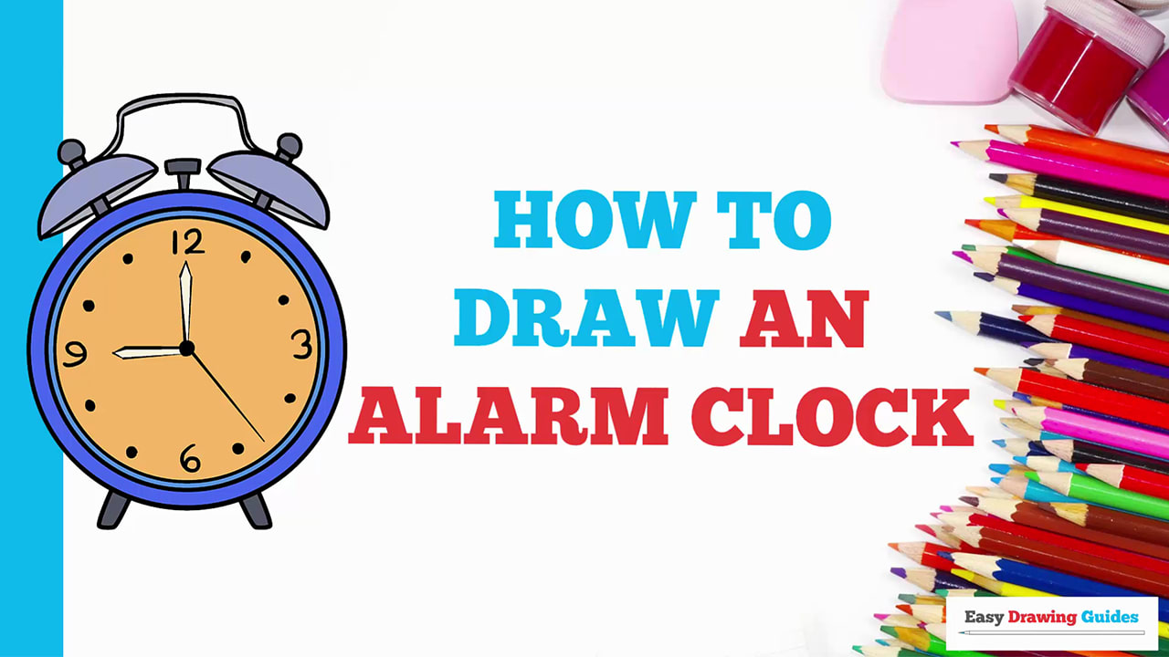 Drawing Alarm Clock Stock Vector (Royalty Free) 48016978 | Shutterstock