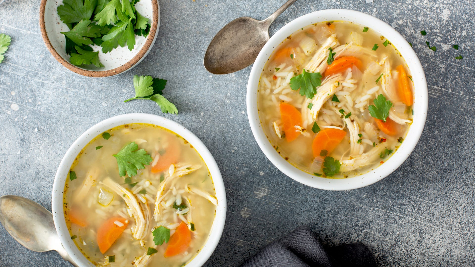 Chicken and Rice Soup - Belly Full