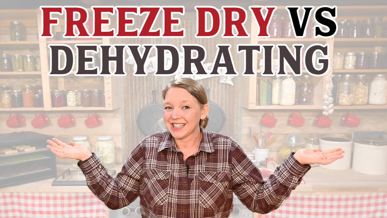 Freeze Drying VS Dehydrating 