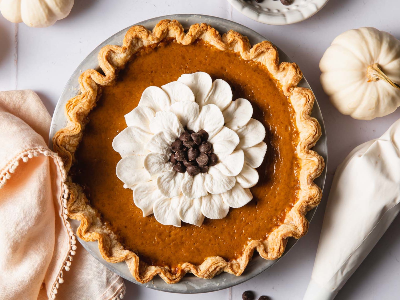 Pumpkin Pie without Evaporated Milk - Style Sweet