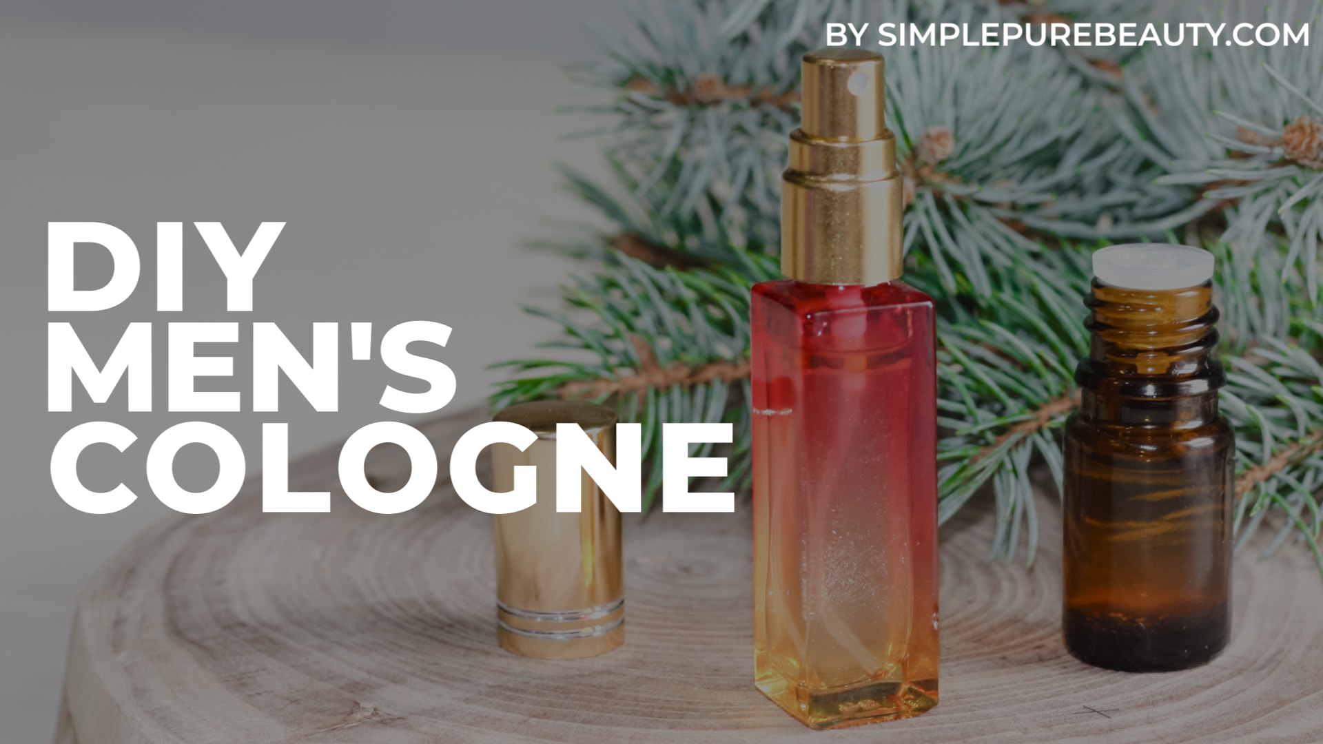 Diy men's hotsell cologne