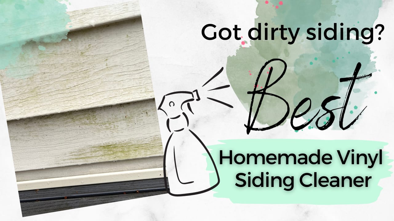 Homemade cleaner for clearance vinyl siding