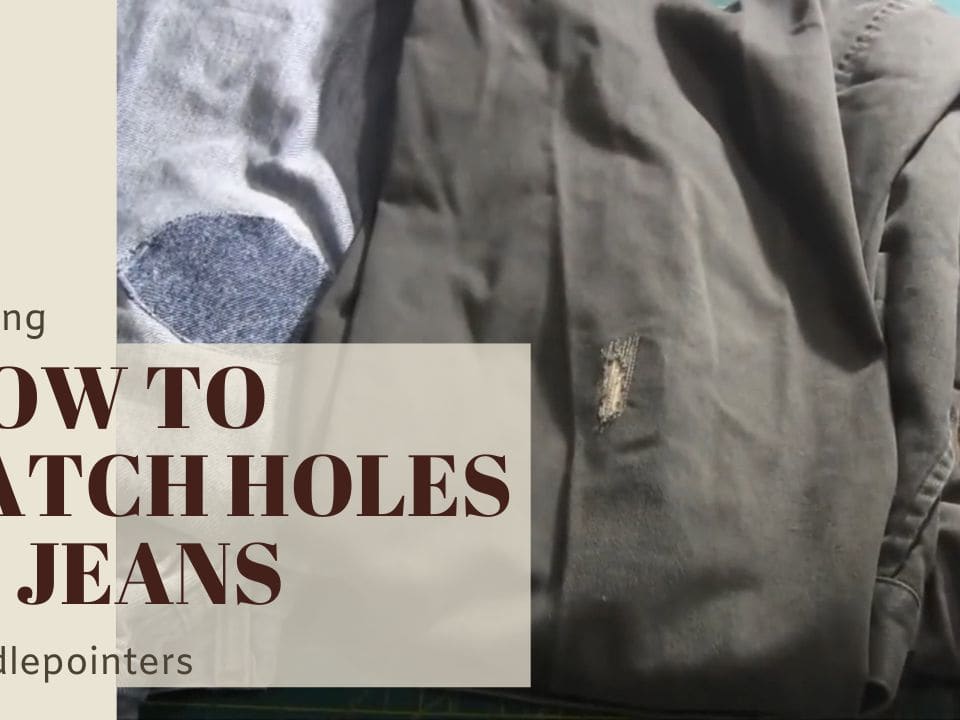 How to fix a clearance hole in a coat pocket