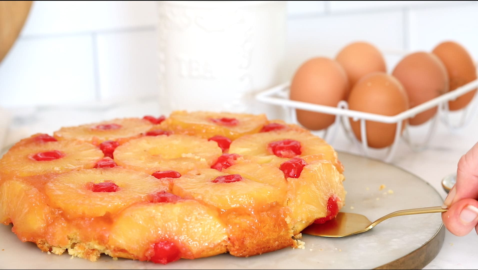 BEST Pineapple Upside Down Cake Recipe FINALLY!