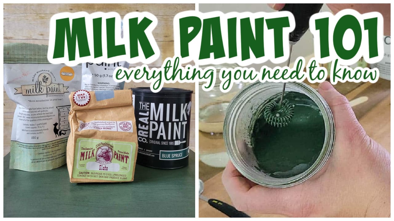 How to Make Milk Paint