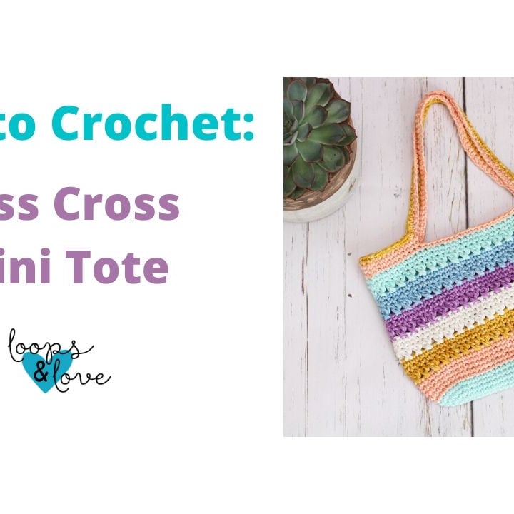 Free Mini Tote Crochet Pattern - For Dolls • Craft Passion