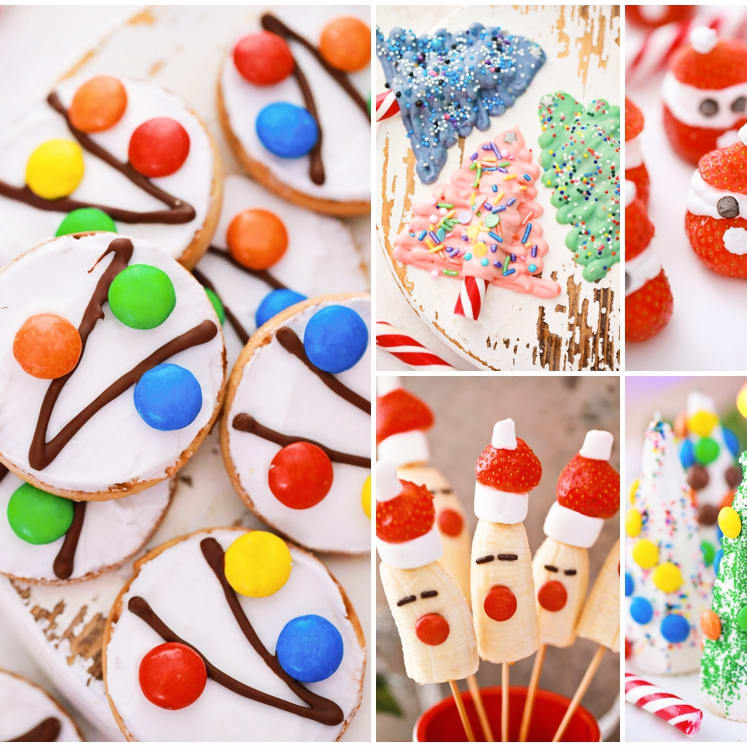 5 Easy and Cute Christmas Treats For Kids - Fun Holiday Desserts