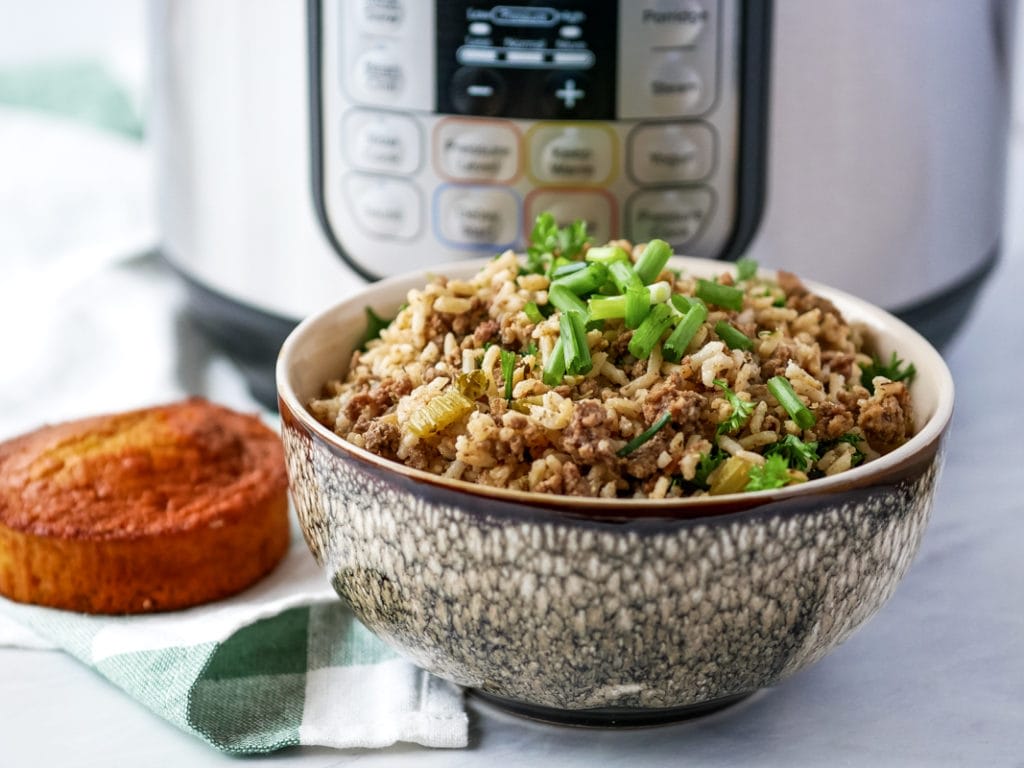 Instant Pot Dirty Rice