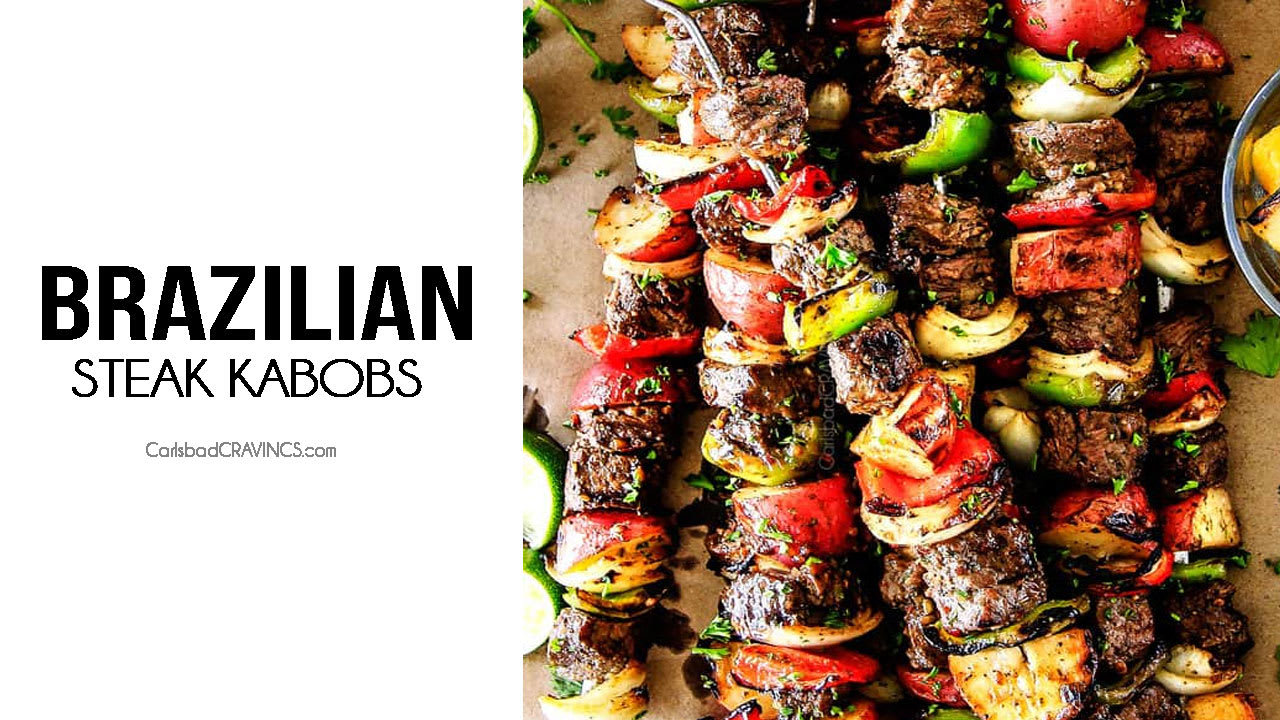 Brazilian Steak Kabobs - Sweet Beginnings Blog