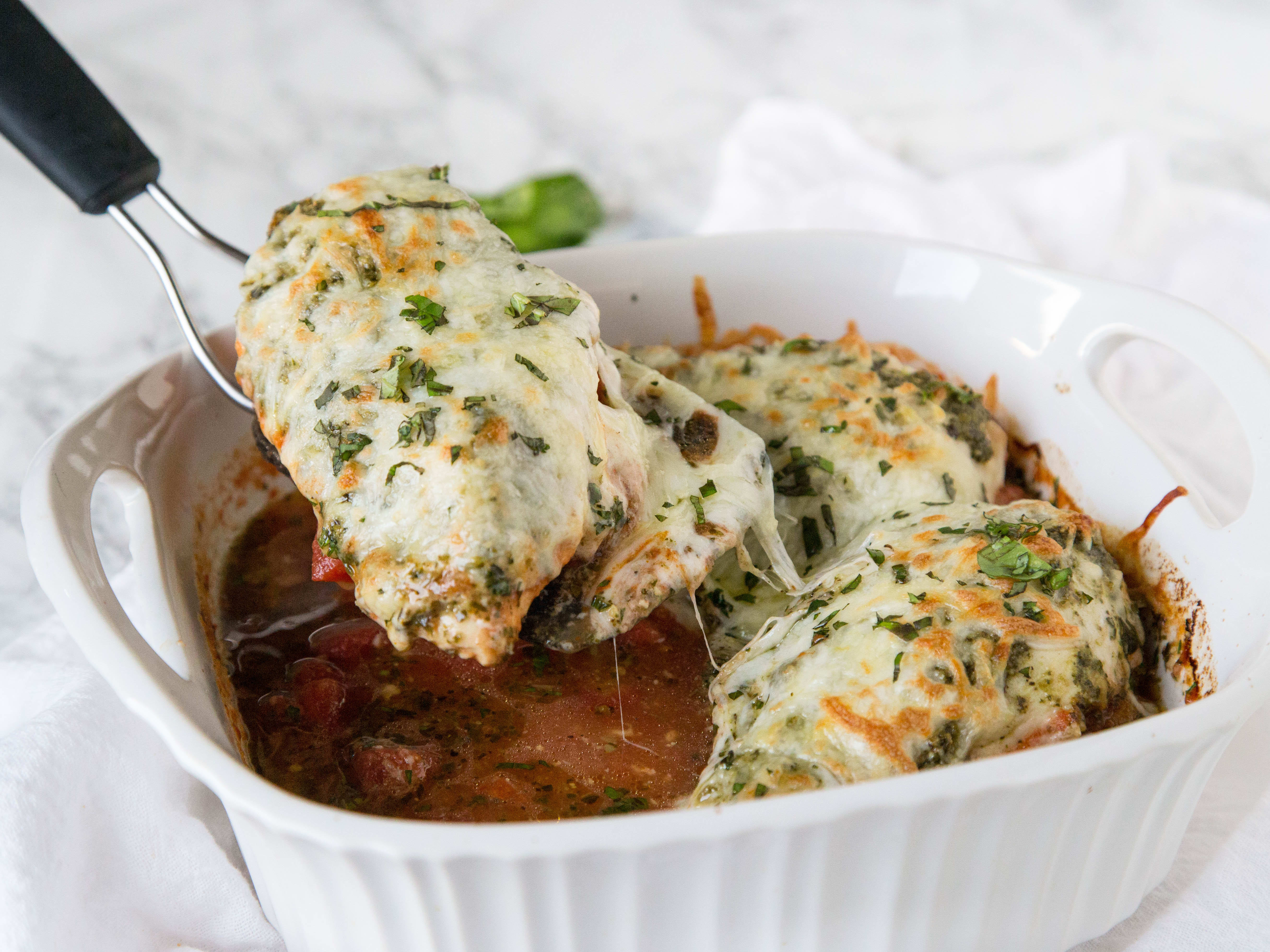 Oven baked italian chicken hot sale