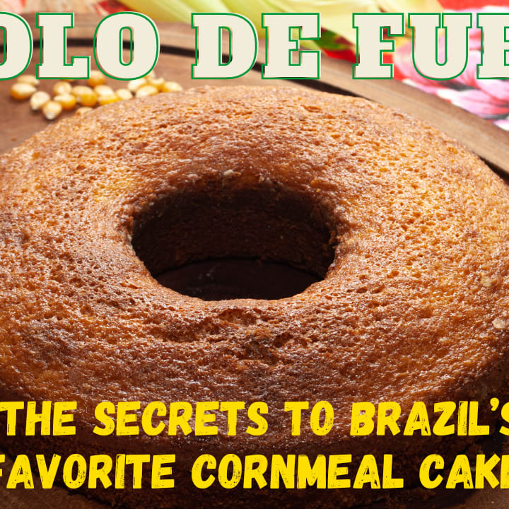 Bolo de Fubá - Brazilian Cornmeal Cake