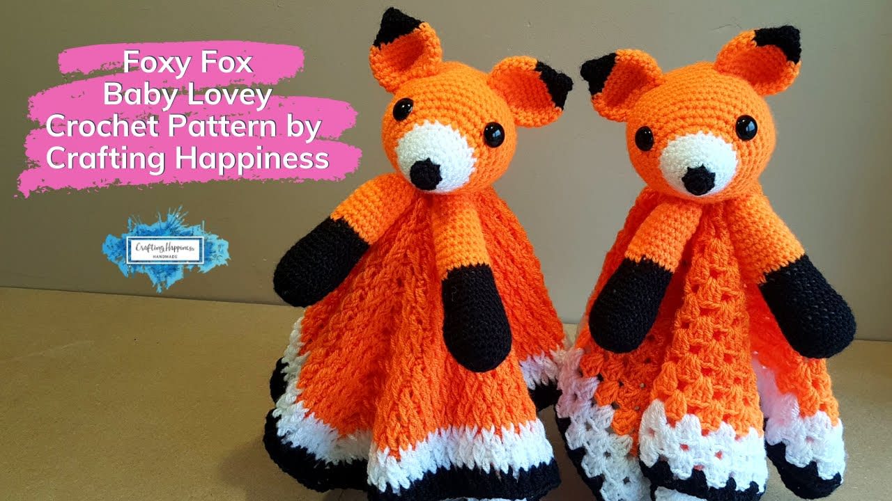Fox lovey crochet pattern store