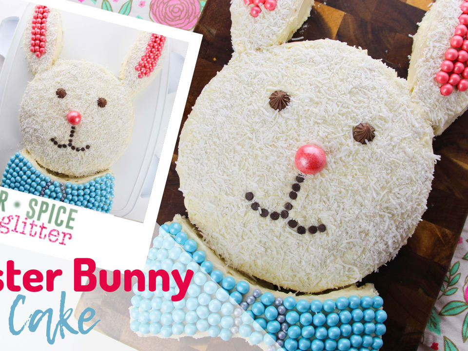 Happy Easter Cake Topper Template – Laser Ready Templates