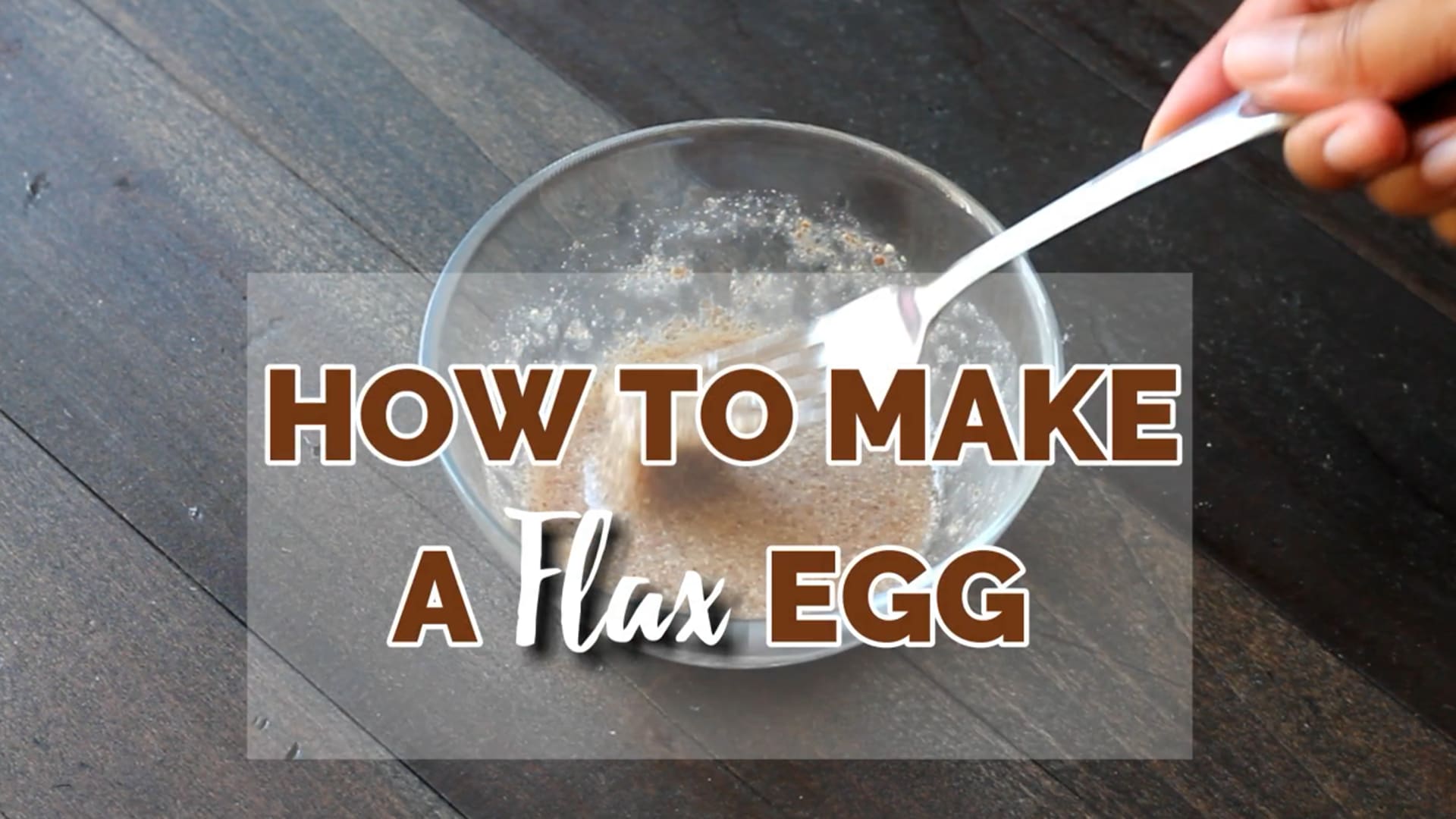How to Make Flax Eggs - Detoxinista