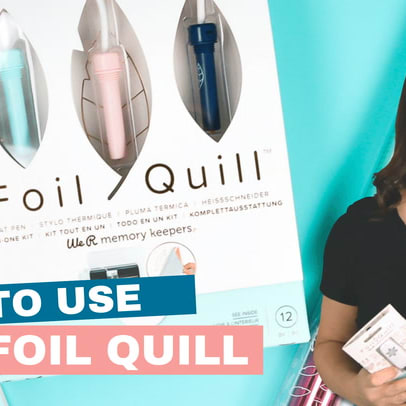 Tips for Using the WRMK Fine Tip Foil Quill with the Silhouette